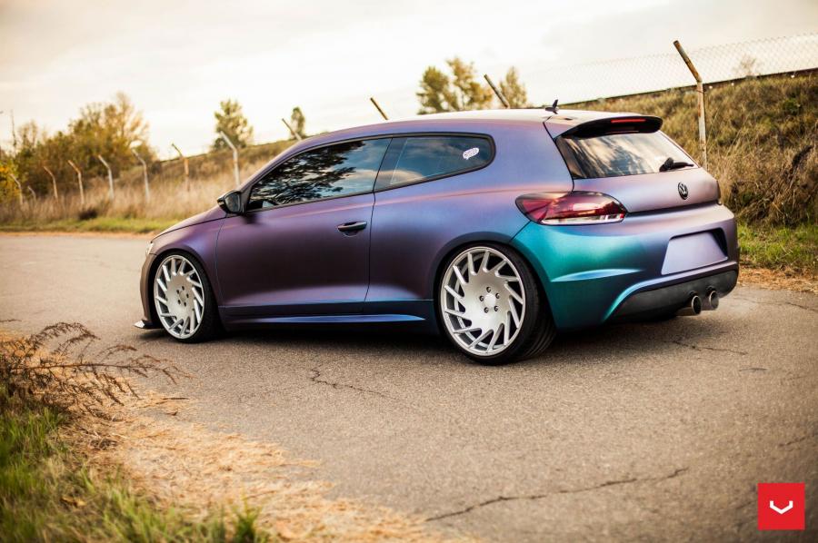  Volkswagen Scirocco R  on Vossen Wheels (VLE1) 2016 года  (фото 9 из 19)